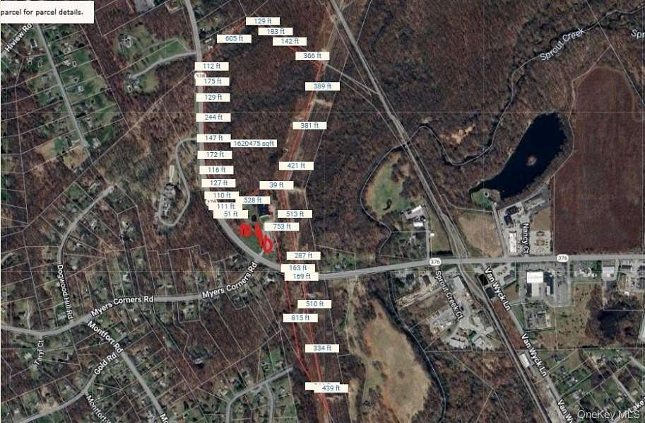 33.7 Acres of Commercial Land for Sale in Wappingers Falls, New York
