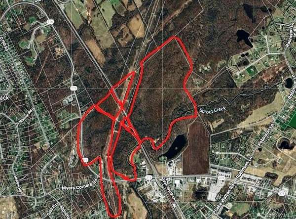 33.7 Acres of Commercial Land for Sale in Wappingers Falls, New York