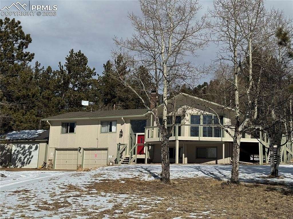 5 Acres of Land with Home for Sale in Lake George, Colorado