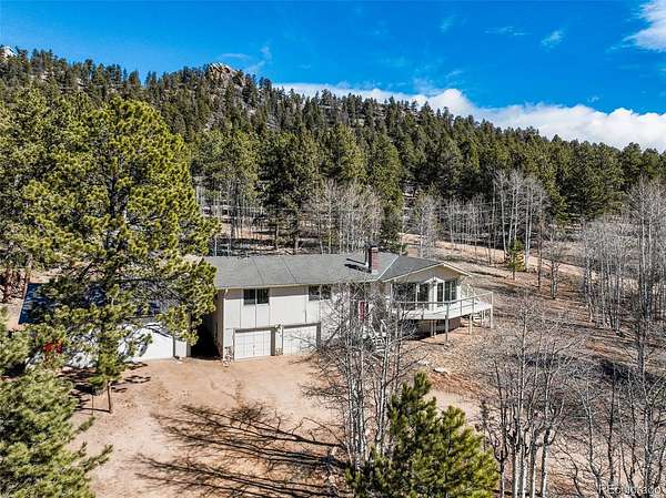 5 Acres of Land with Home for Sale in Lake George, Colorado