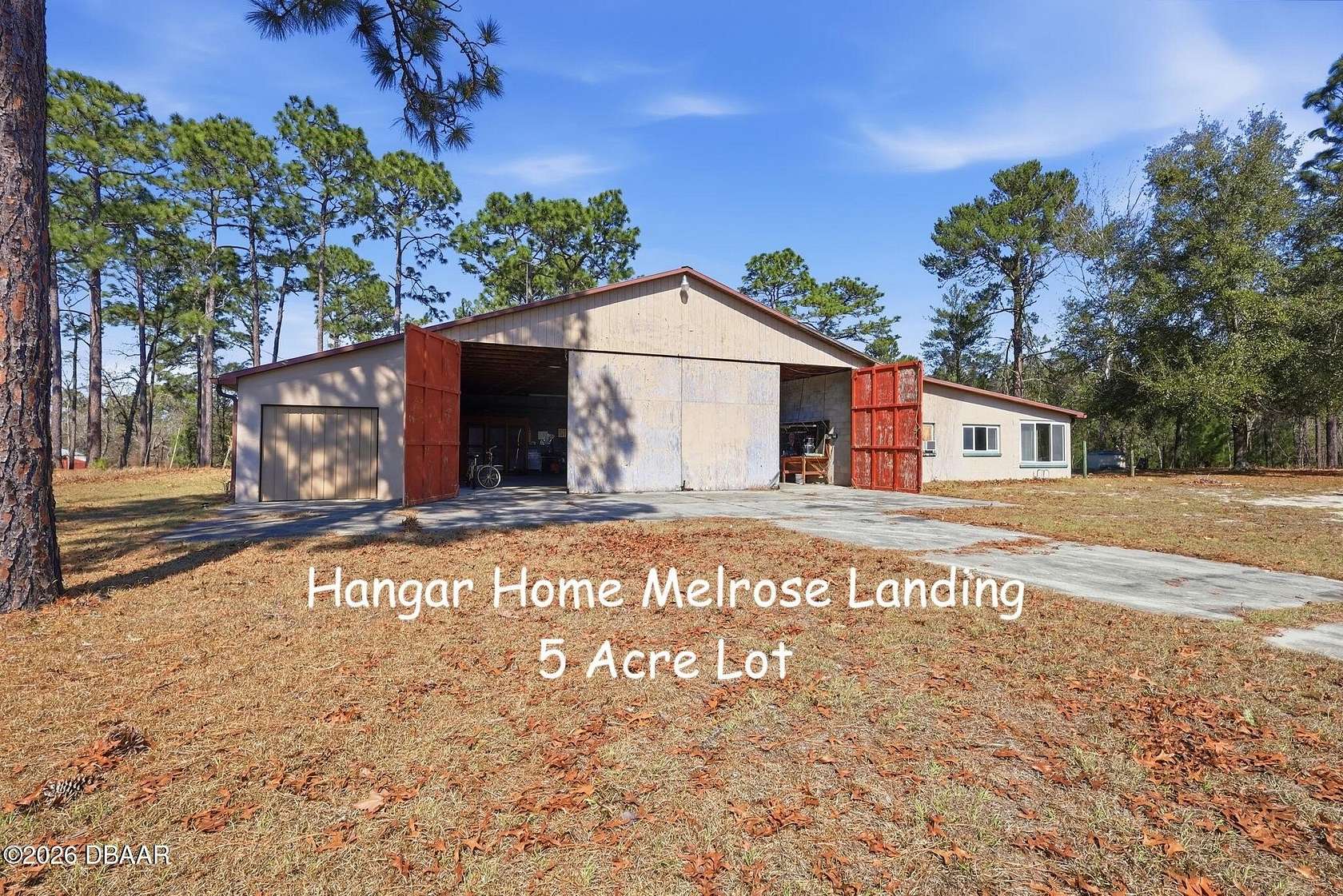 5 Acres of Land with Home for Sale in Hawthorne, Florida