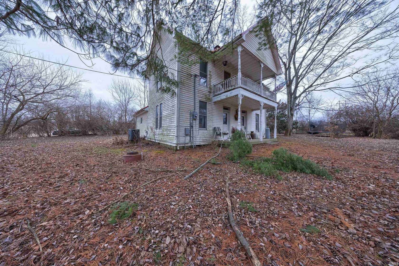 7 Acres of Land with Home for Sale in Birdseye, Indiana