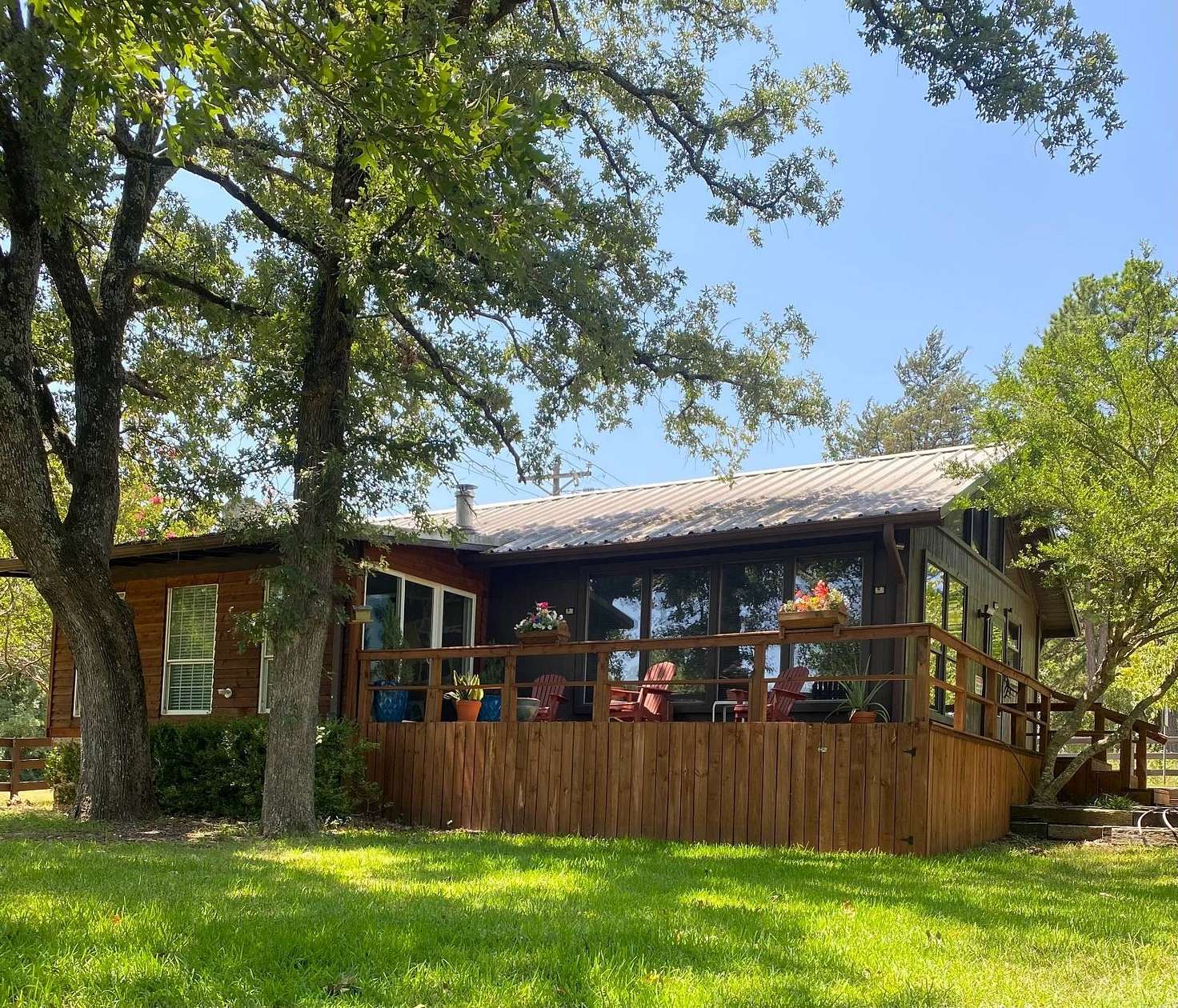 25.2 Acres of Recreational Land with Home for Sale in Bennington, Oklahoma