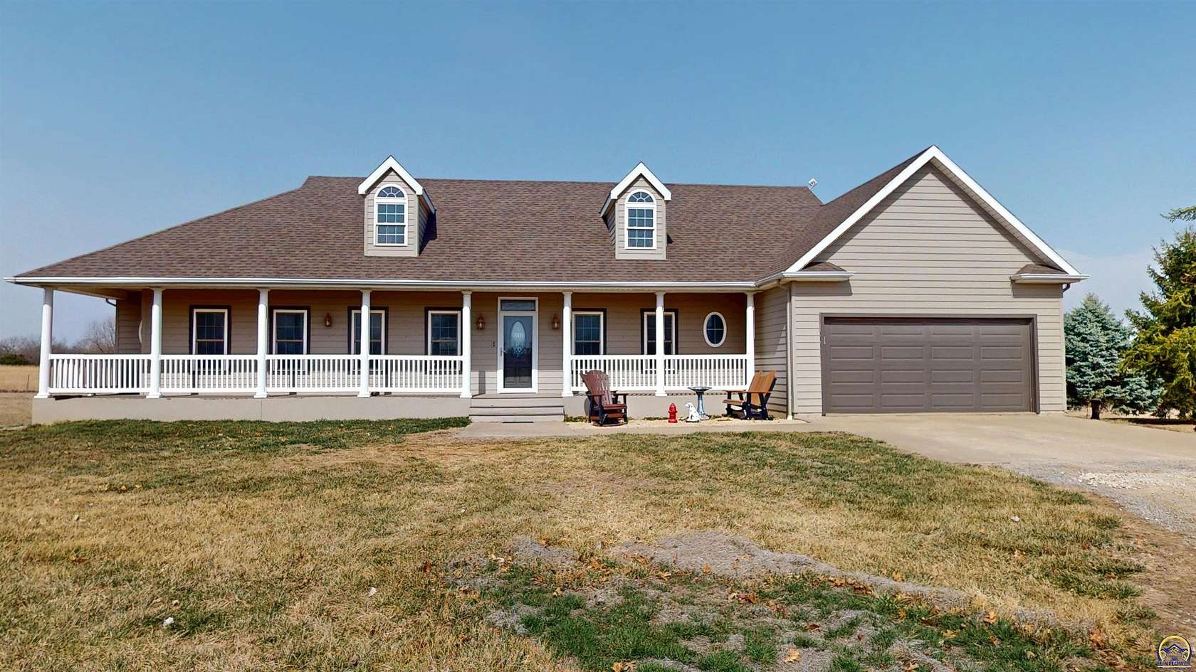 12.7 Acres of Land with Home for Sale in Scranton, Kansas