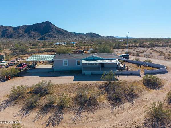 5 Acres of Land with Home for Sale in Maricopa, Arizona