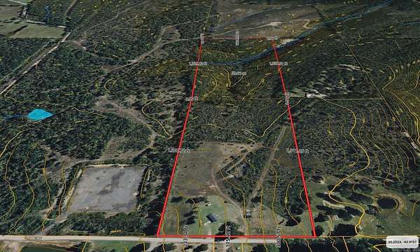 40 Acres of Recreational Land with Home for Sale in Springfield, Arkansas