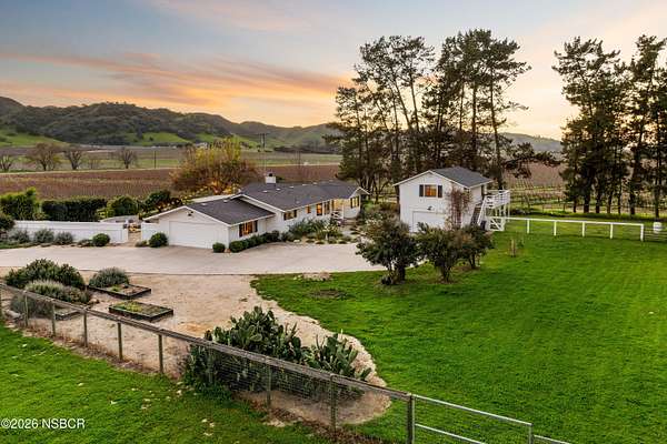 4 Acres of Land with Home for Sale in Los Alamos, California