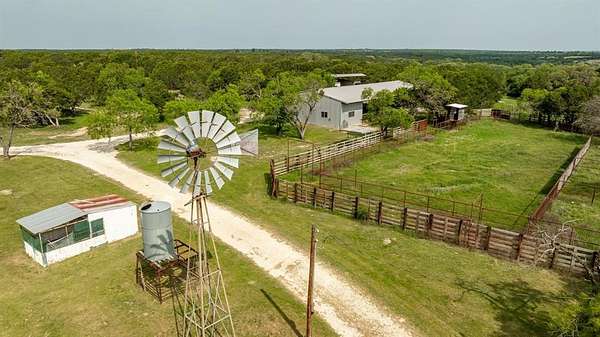 172 Acres of Agricultural Land with Home for Sale in Hamilton, Texas