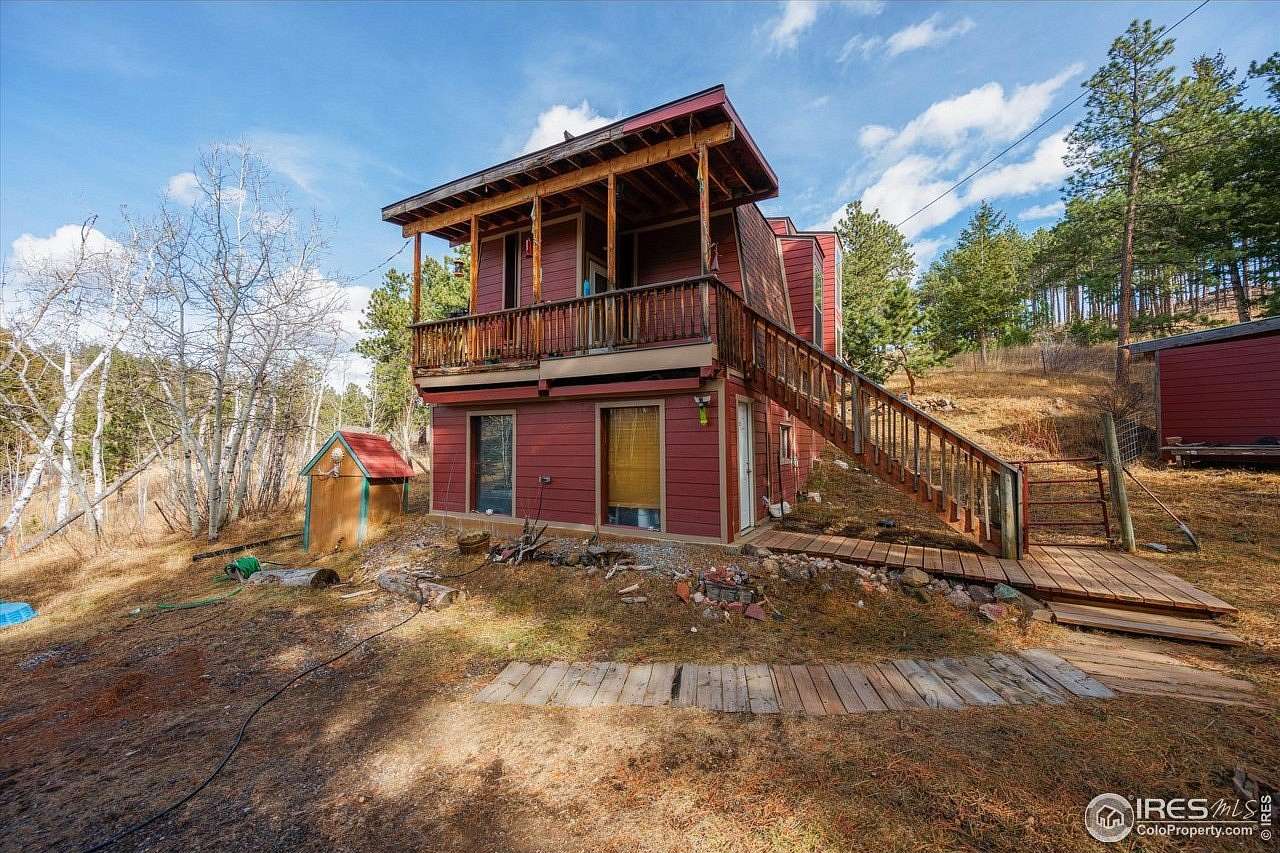 5 Acres of Land with Home for Sale in Bellvue, Colorado