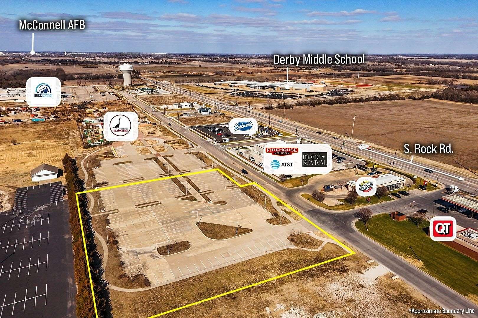 2.23 Acres of Commercial Land for Sale in Derby, Kansas