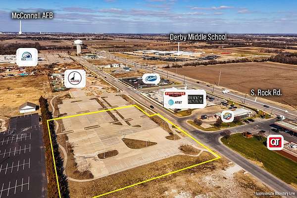 2.23 Acres of Commercial Land for Sale in Derby, Kansas
