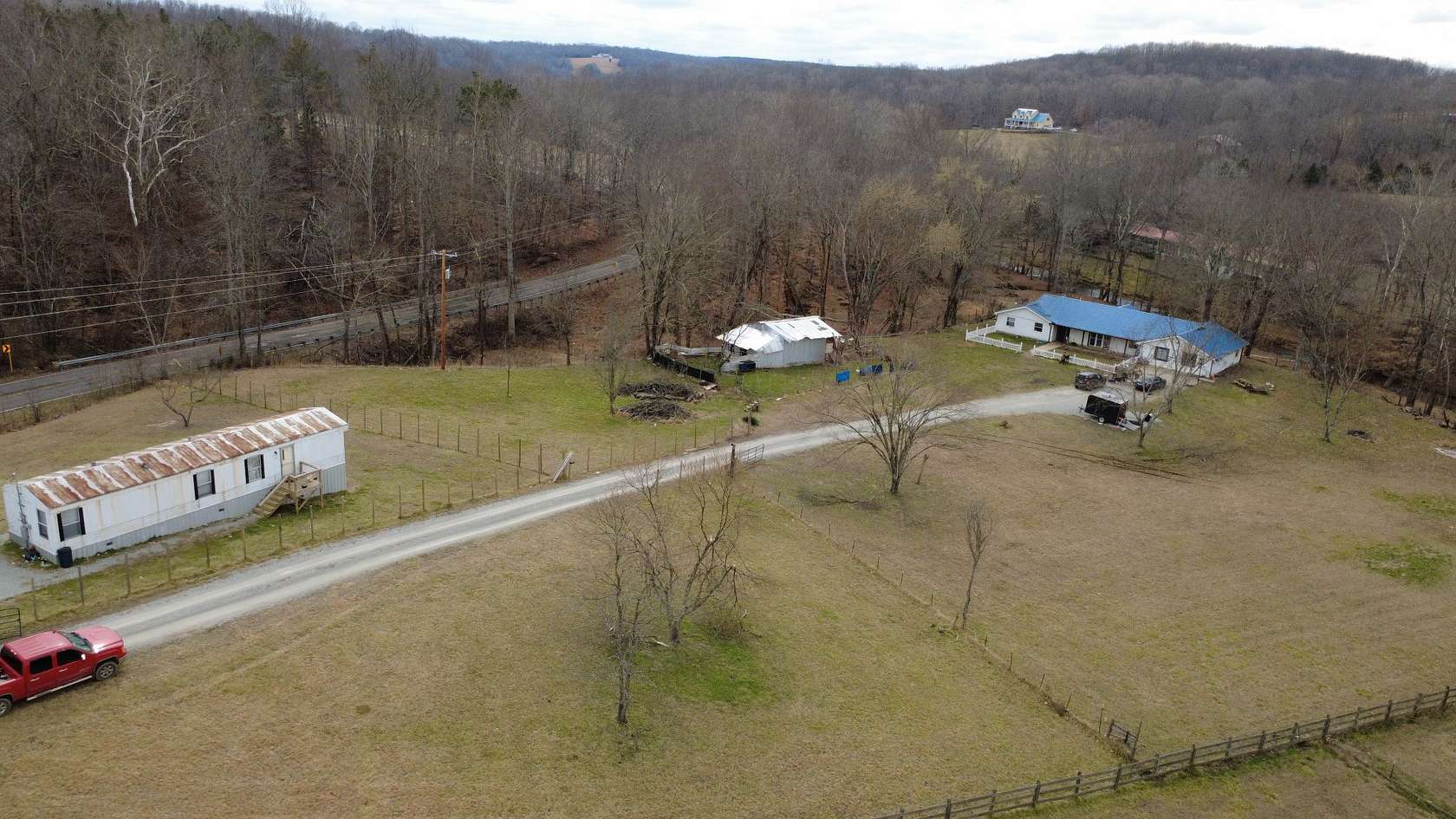 5.8 Acres of Land with Home for Sale in Hohenwald, Tennessee