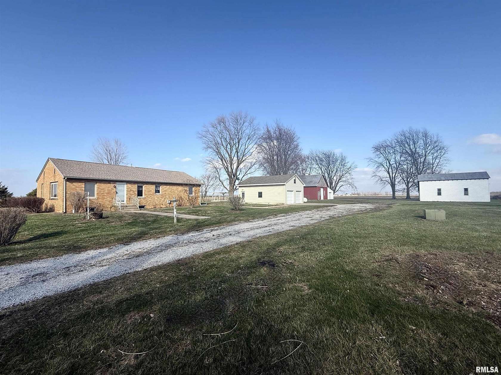 2.16 Acres of Land with Home for Sale in Rochester, Illinois
