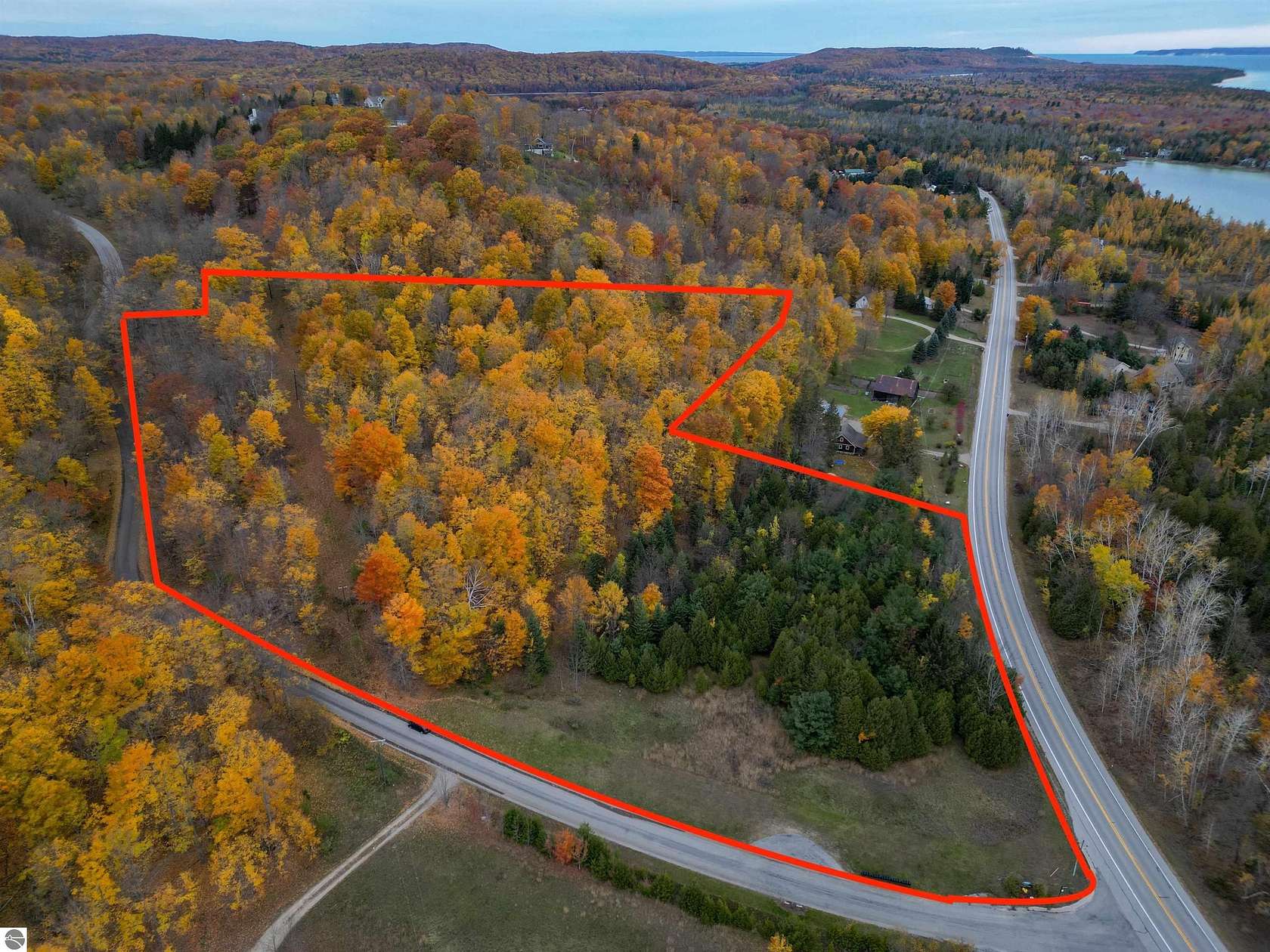 11.6 Acres of Land for Sale in Maple City, Michigan