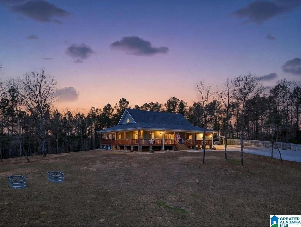 11 Acres of Land with Home for Sale in Munford, Alabama