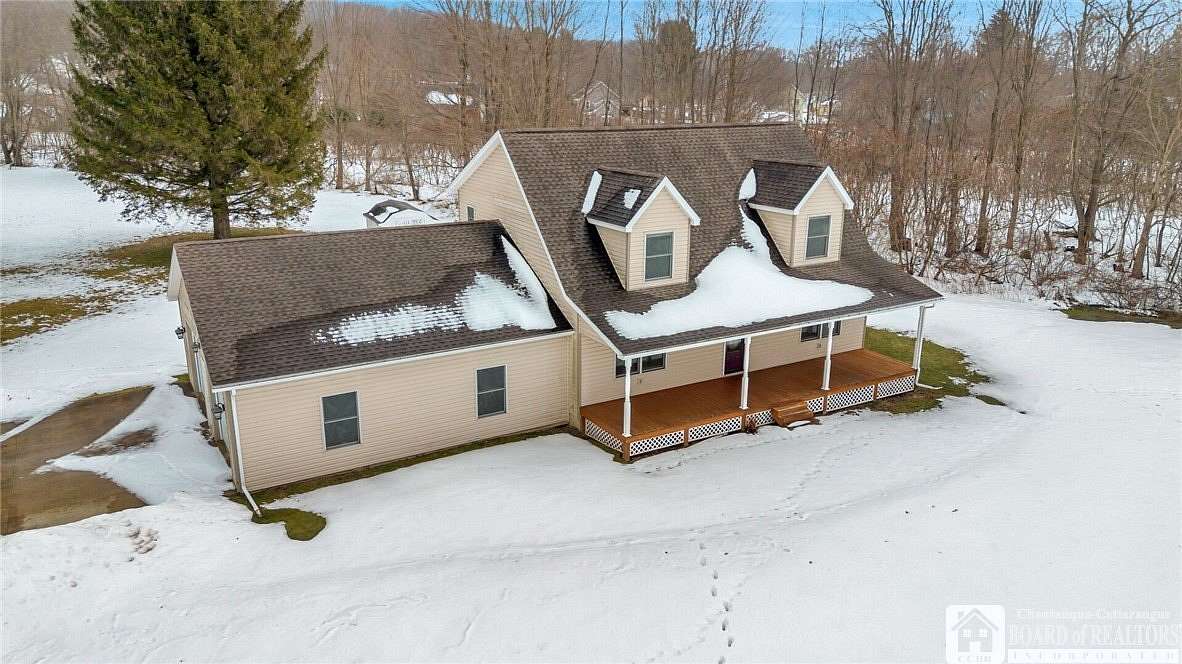 12 Acres of Land with Home for Sale in Gerry, New York