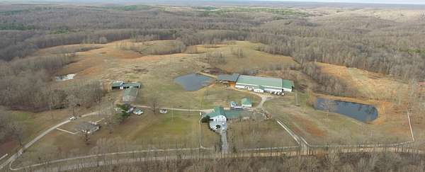 34 Acres of Recreational Land with Home for Auction in Waverly, Tennessee