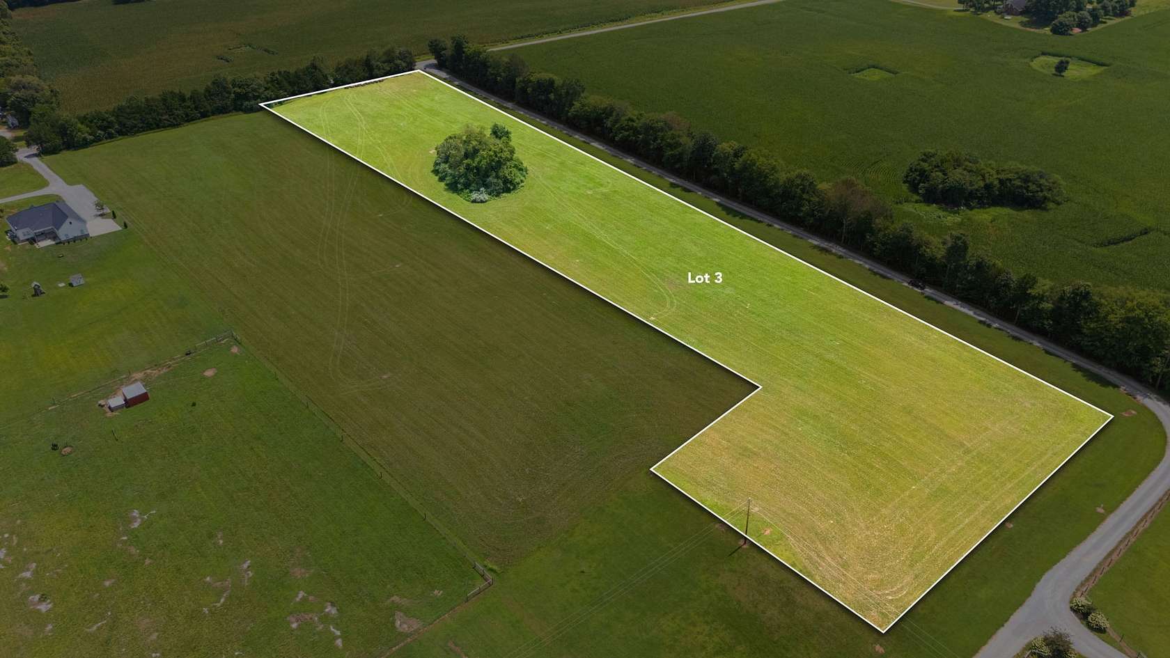 5.5 Acres of Residential Land for Sale in Lewisburg, Tennessee