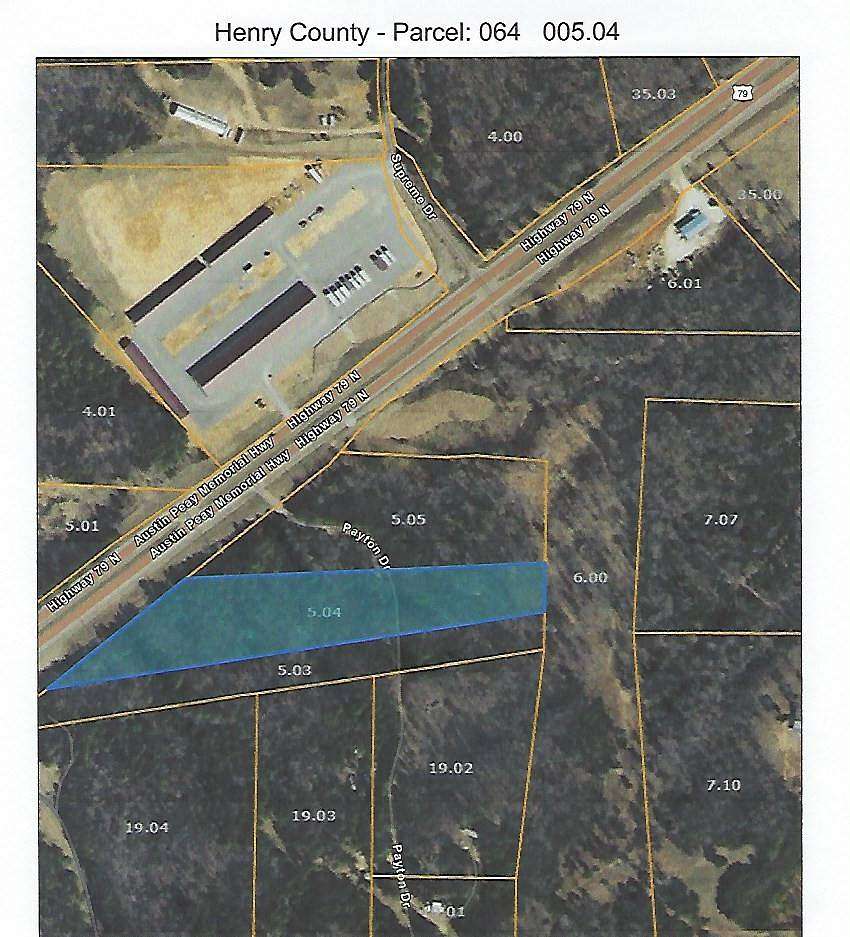 6.3 Acres of Land for Sale in Springville, Tennessee