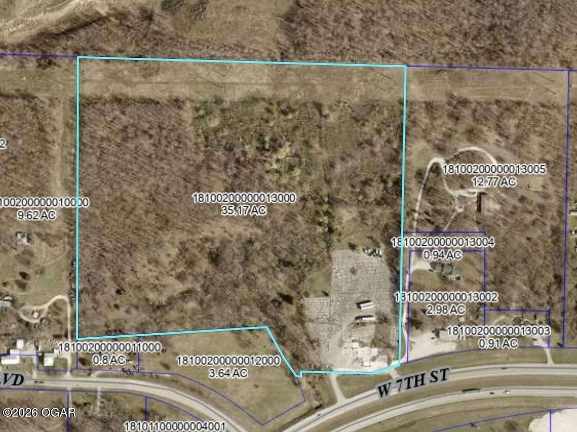 35 Acres of Commercial Land for Sale in Joplin, Missouri