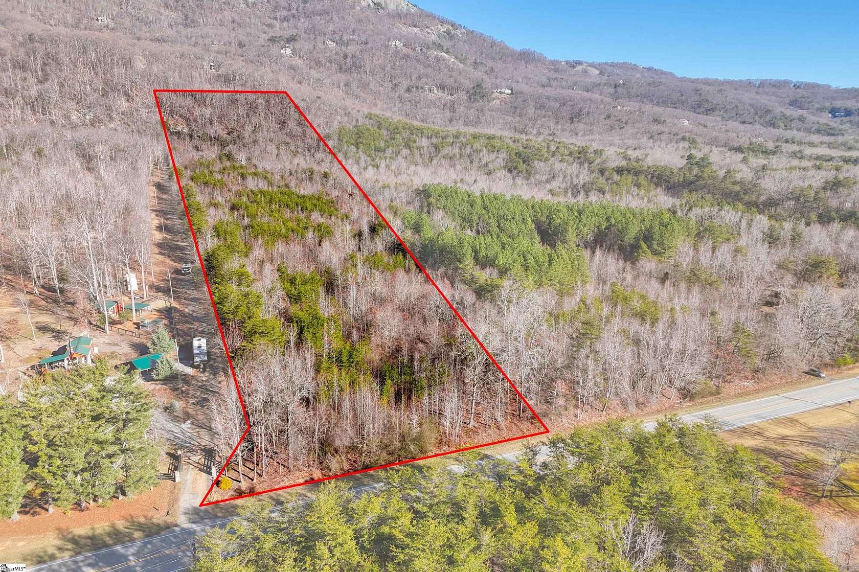 21 Acres of Recreational & Residential Land for Sale in Landrum, South Carolina