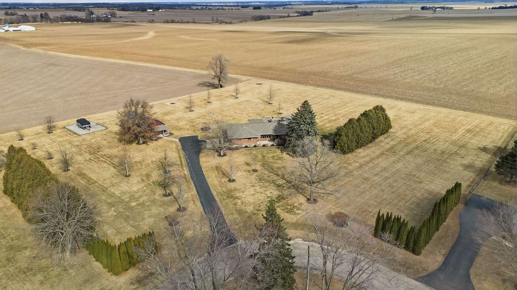 3 Acres of Land with Home for Sale in Stillman Valley, Illinois