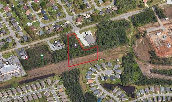 3.65 Acres of Commercial Land for Sale in Ocean Springs, Mississippi