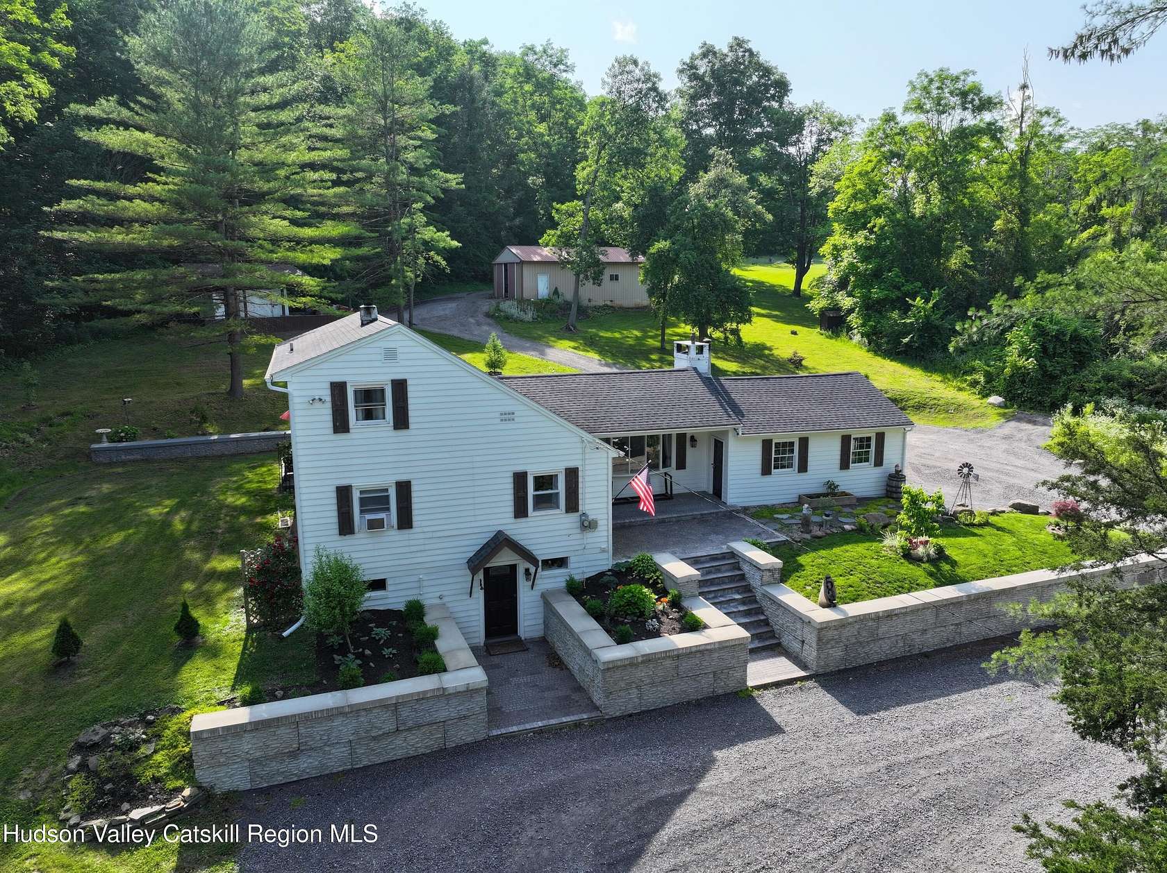 10 Acres of Recreational Land with Home for Sale in New Baltimore, New York