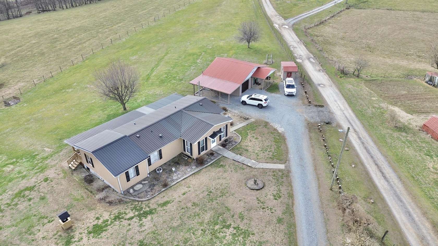 2.65 Acres of Land with Home for Sale in Ewing, Kentucky