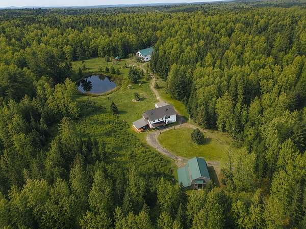 245 Acres of Recreational Land with Home for Sale in Glenburn Town, Maine