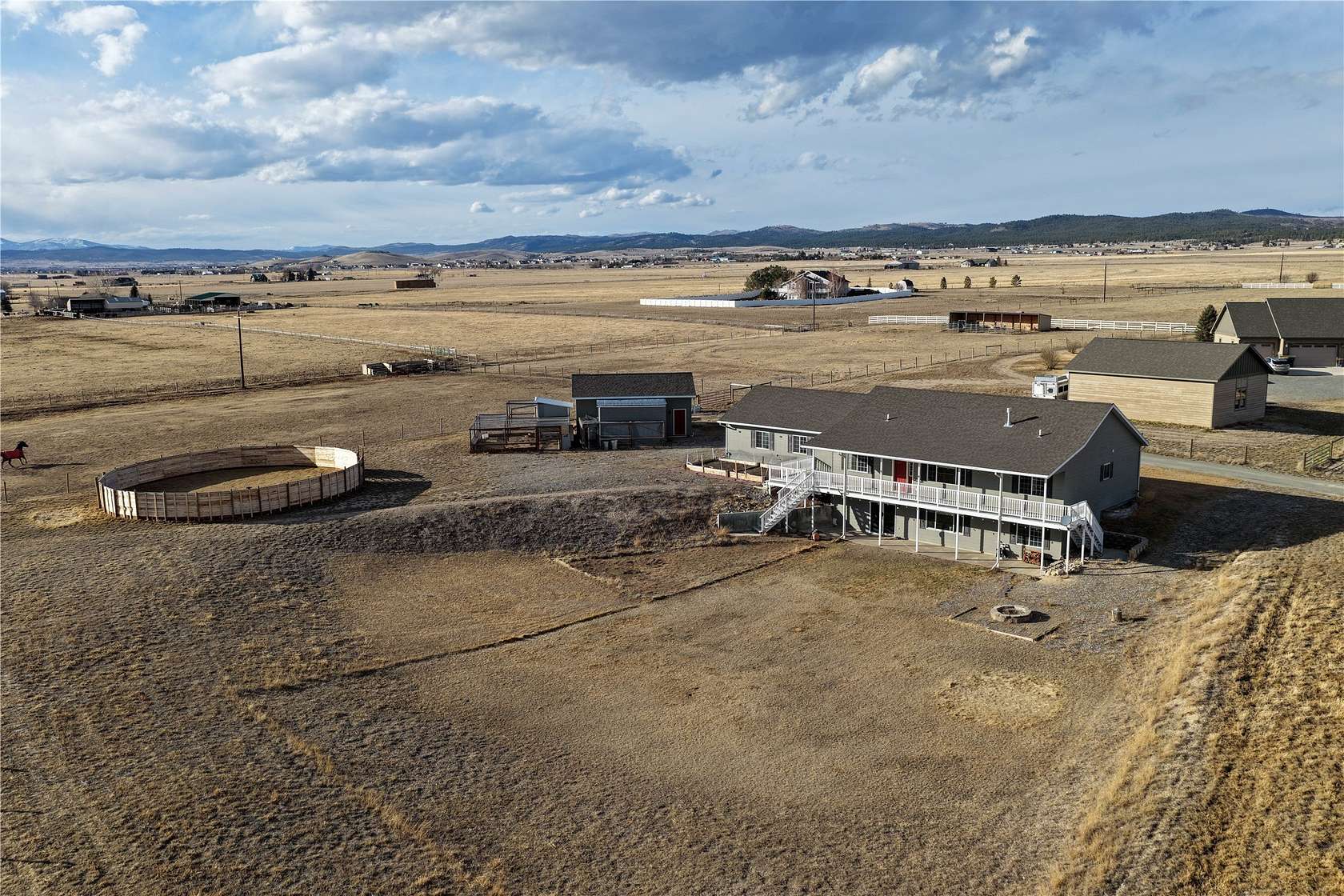 5.2 Acres of Land with Home for Sale in Helena, Montana