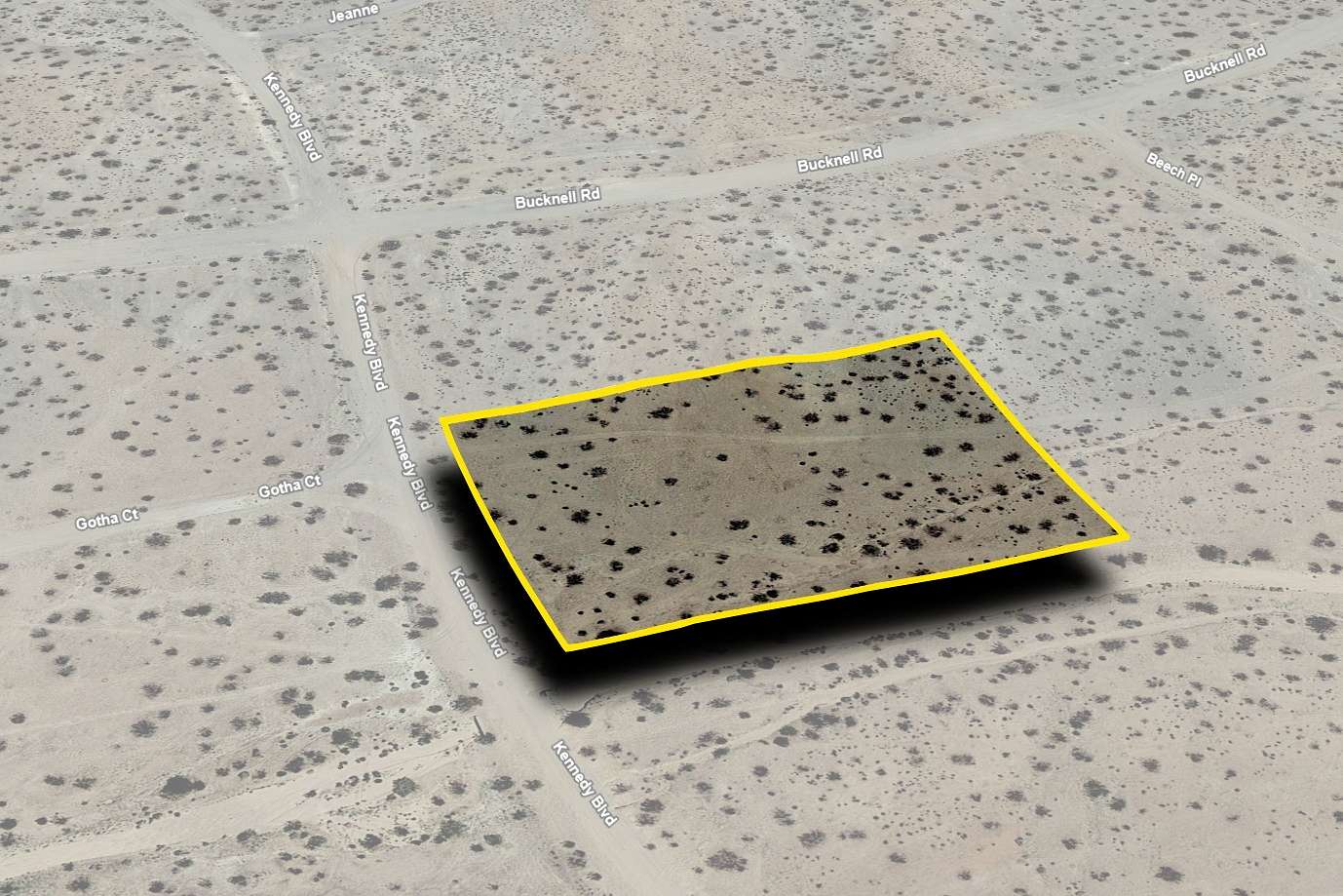 2 Acres of Residential Land for Sale in California City, California