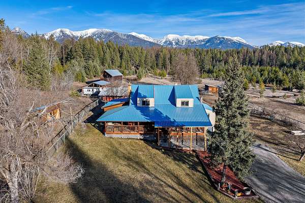20 Acres of Recreational Land with Home for Sale in Kalispell, Montana