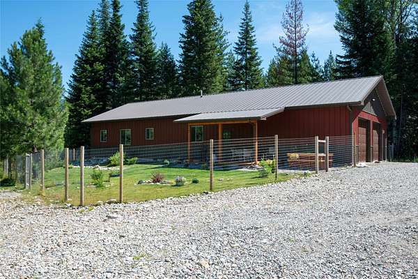 10 Acres of Land with Home for Sale in Trout Creek, Montana