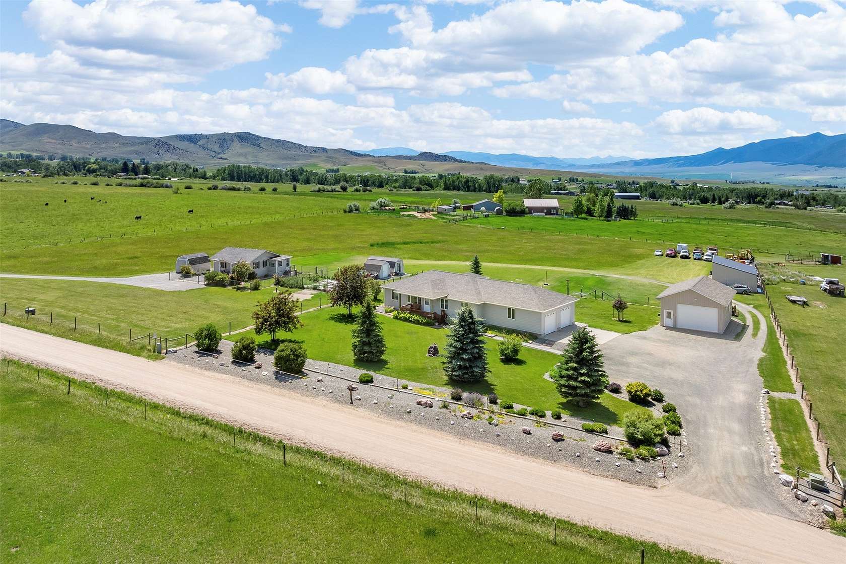 5 Acres of Land with Home for Sale in Sheridan, Montana