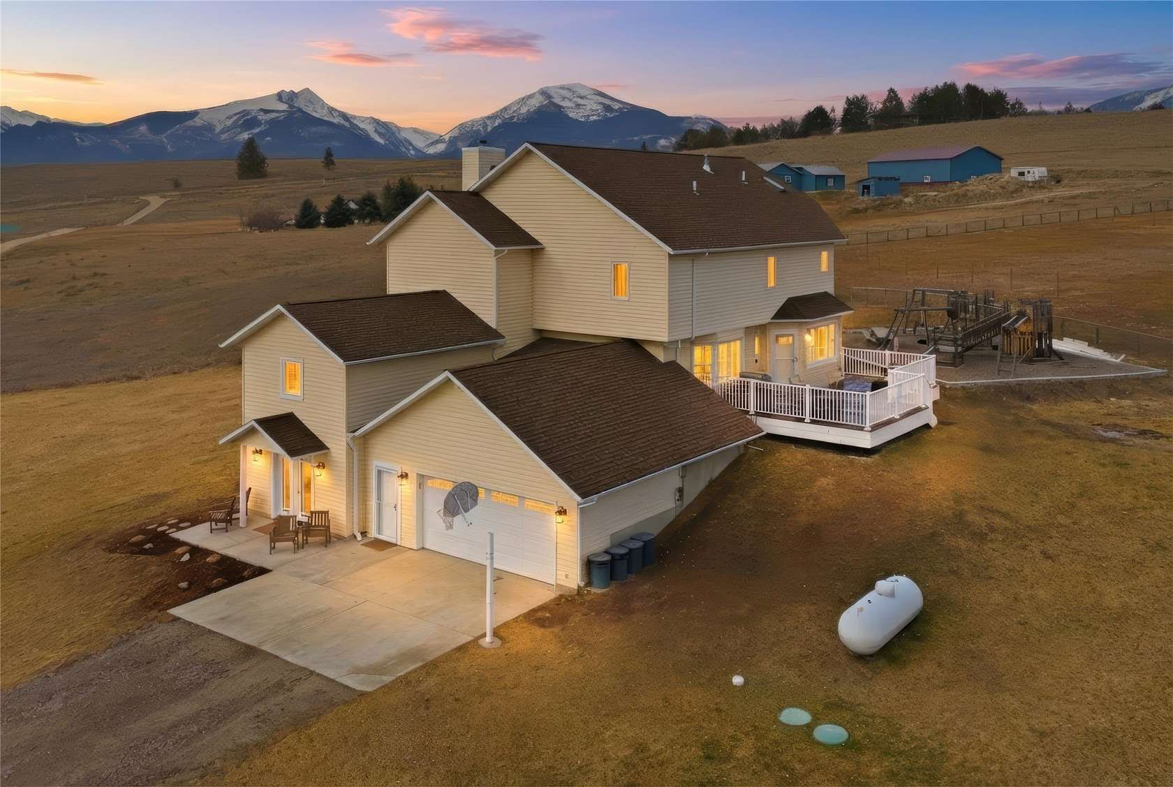 10 Acres of Land with Home for Sale in Stevensville, Montana