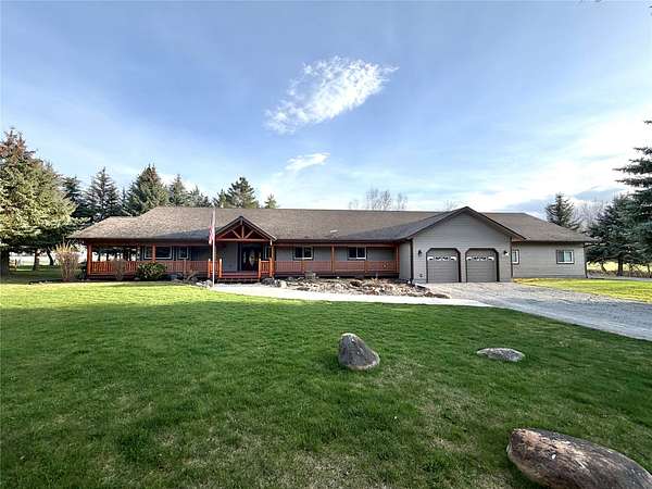 5 Acres of Land with Home for Sale in Whitefish, Montana