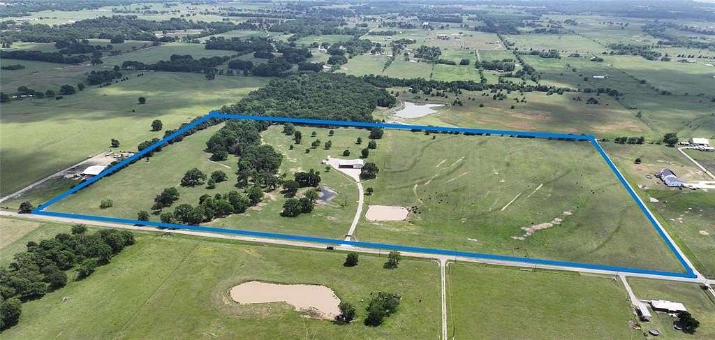 57.5 Acres of Land with Home for Sale in Mabank, Texas
