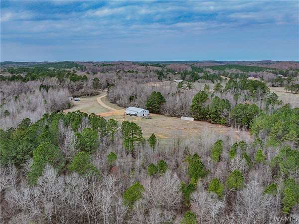 39 Acres of Land with Home for Sale in Northport, Alabama