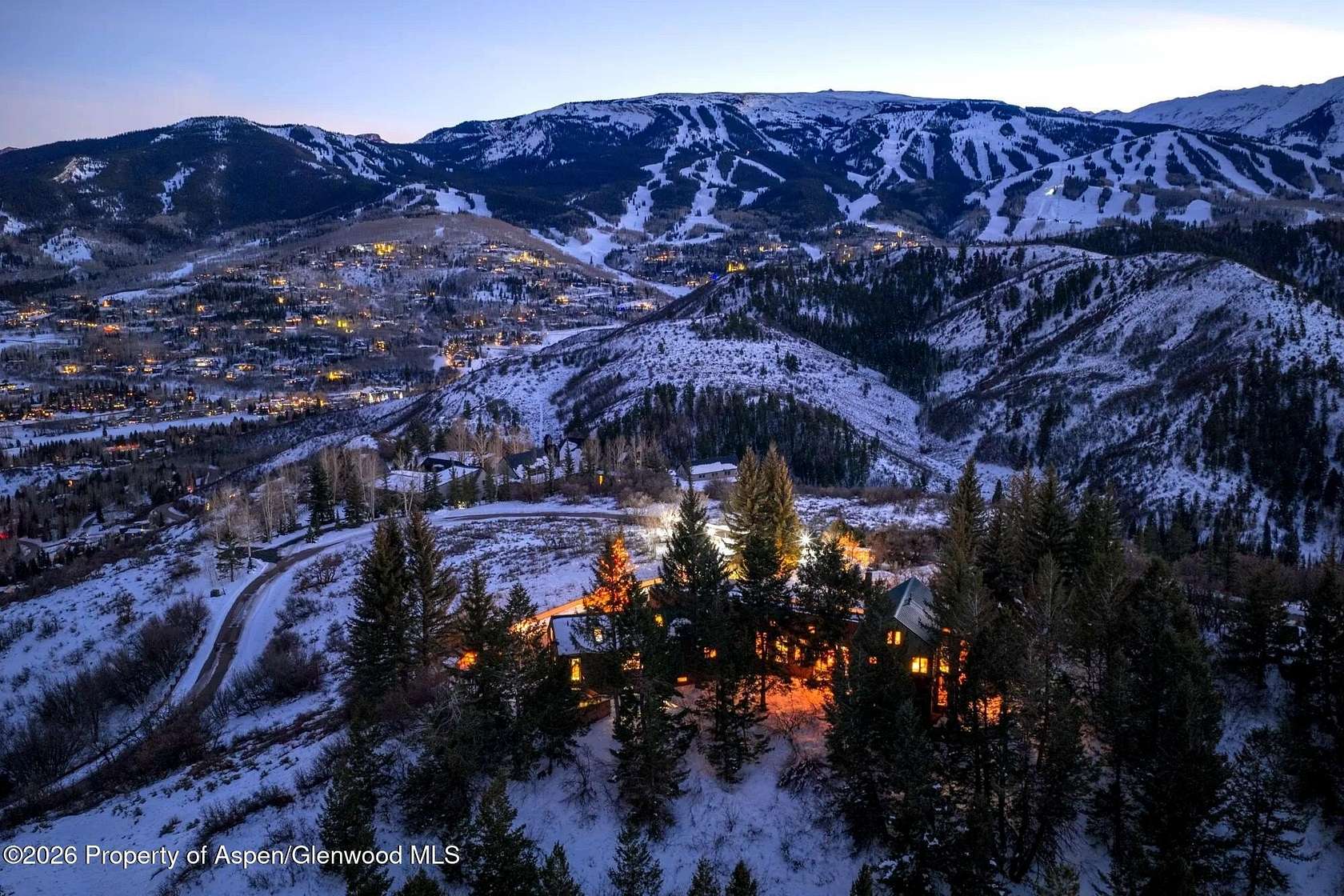 35.2 Acres of Recreational Land with Home for Sale in Snowmass Village, Colorado