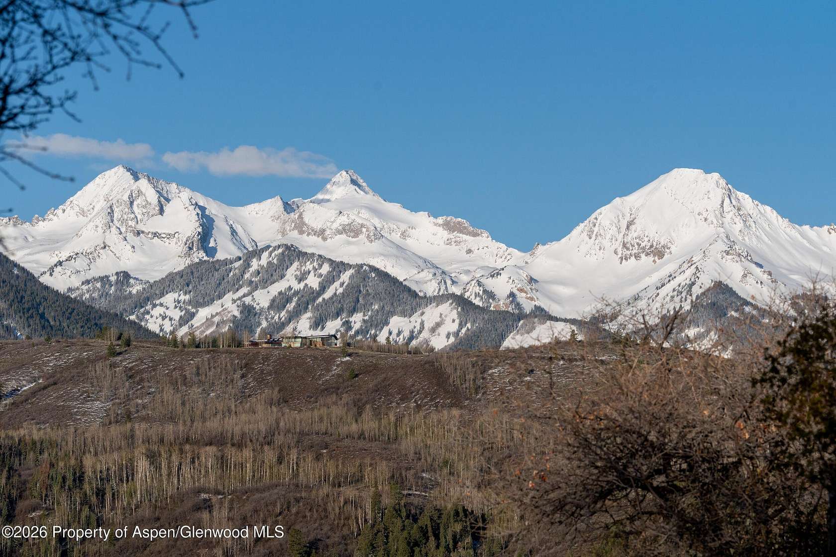 35.2 Acres of Recreational Land with Home for Sale in Snowmass Village, Colorado