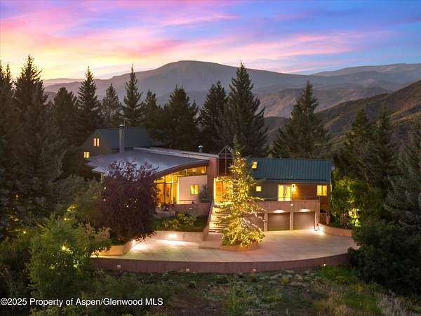 35.2 Acres of Recreational Land with Home for Sale in Snowmass Village, Colorado