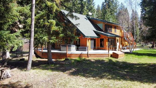 10 Acres of Recreational Land with Home for Sale in Sula, Montana