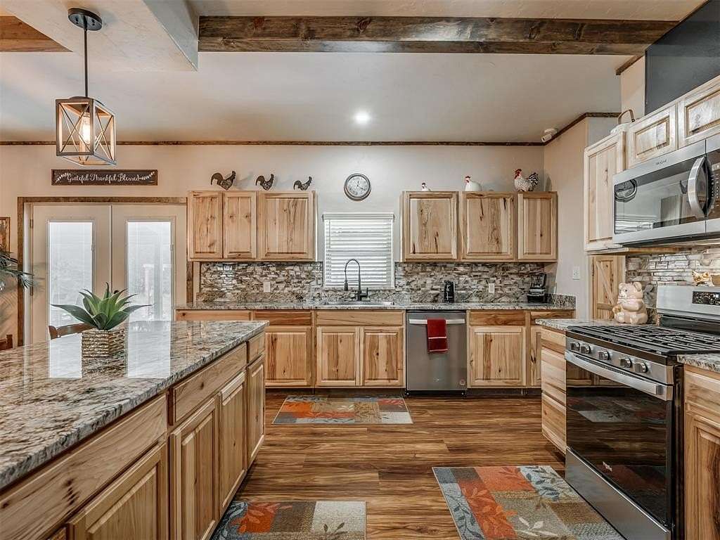 18 Acres of Land with Home for Sale in Okemah, Oklahoma