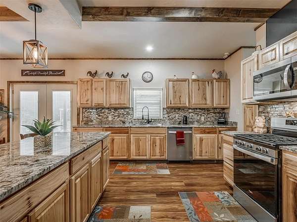 18 Acres of Land with Home for Sale in Okemah, Oklahoma