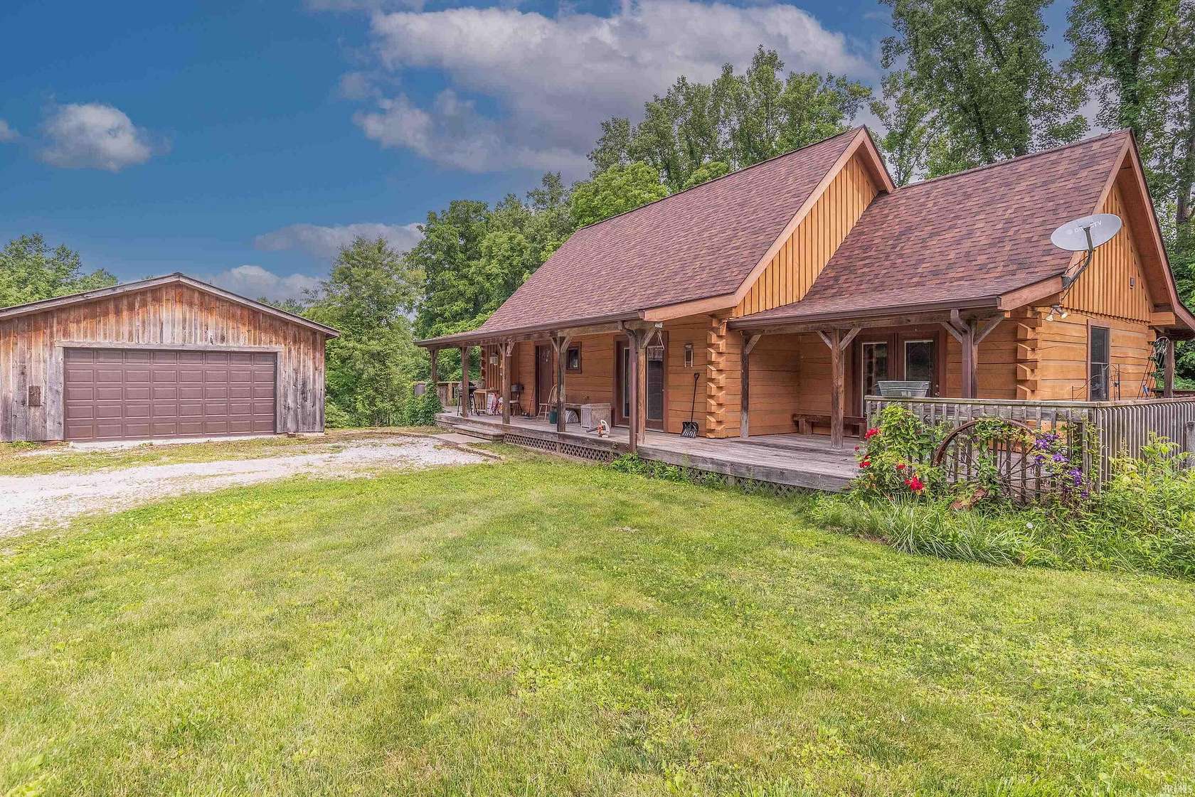 10 Acres of Recreational Land with Home for Sale in Bloomington, Indiana