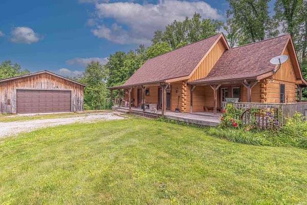 10 Acres of Recreational Land with Home for Sale in Bloomington, Indiana