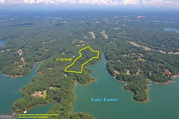 13.7 Acres of Land for Sale in Gainesville, Georgia