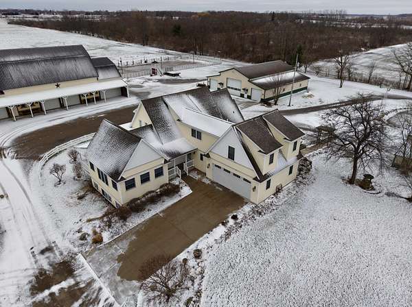 39 Acres of Agricultural Land with Home for Sale in Coopersville, Michigan