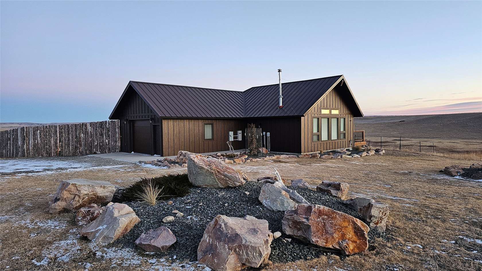 40 Acres of Land with Home for Sale in Choteau, Montana